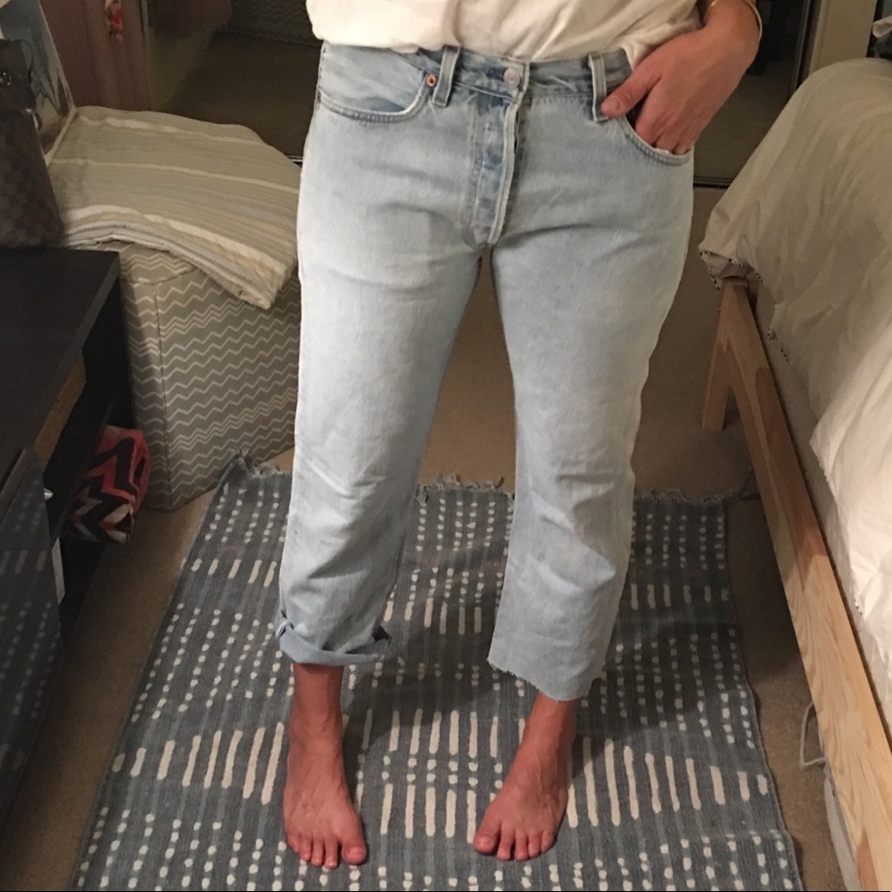 Reformation x Levi’s vintage 401 jeans